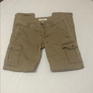 LOFT Olive Straight Leg Pants